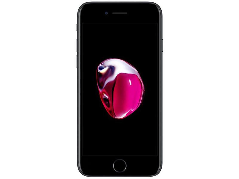 iPhone7 mad　black 128GB iPhone 7 Apple 128GB Preto 4,7” 12MP - iOS - iPhone - Magazine Luiza